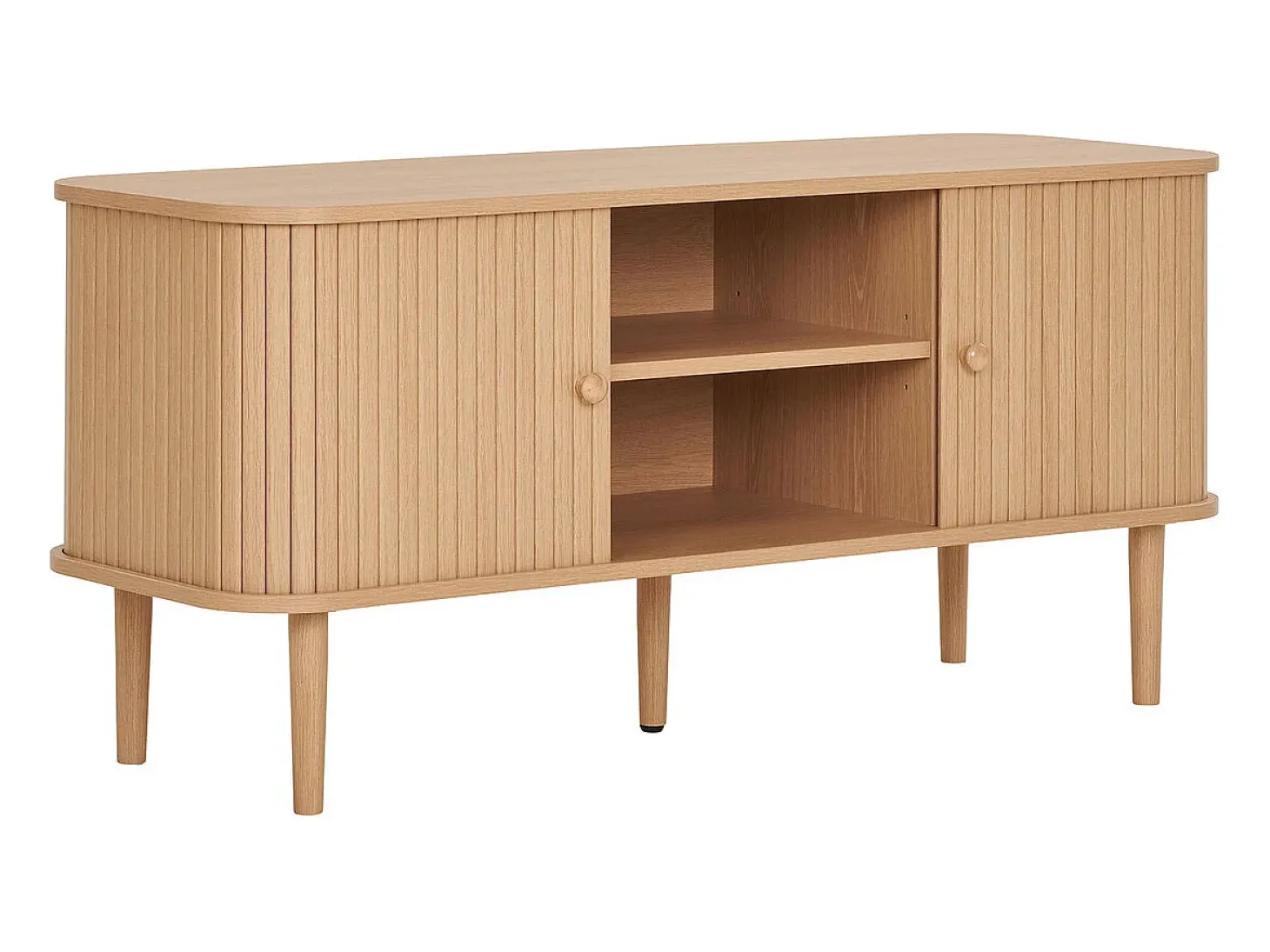 Móveis TV Nikko, Castanho, 113x40x51,5 cm, Kendra Home