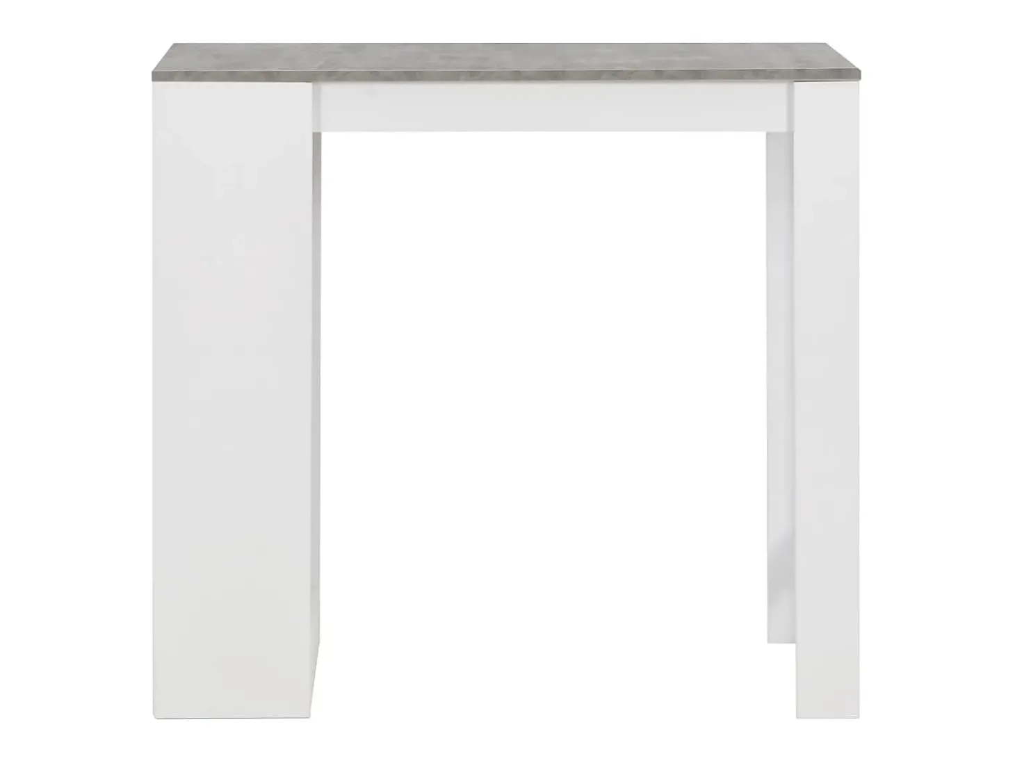 Móvel de bar com prateleira branco 110x50x103 cm PT871469