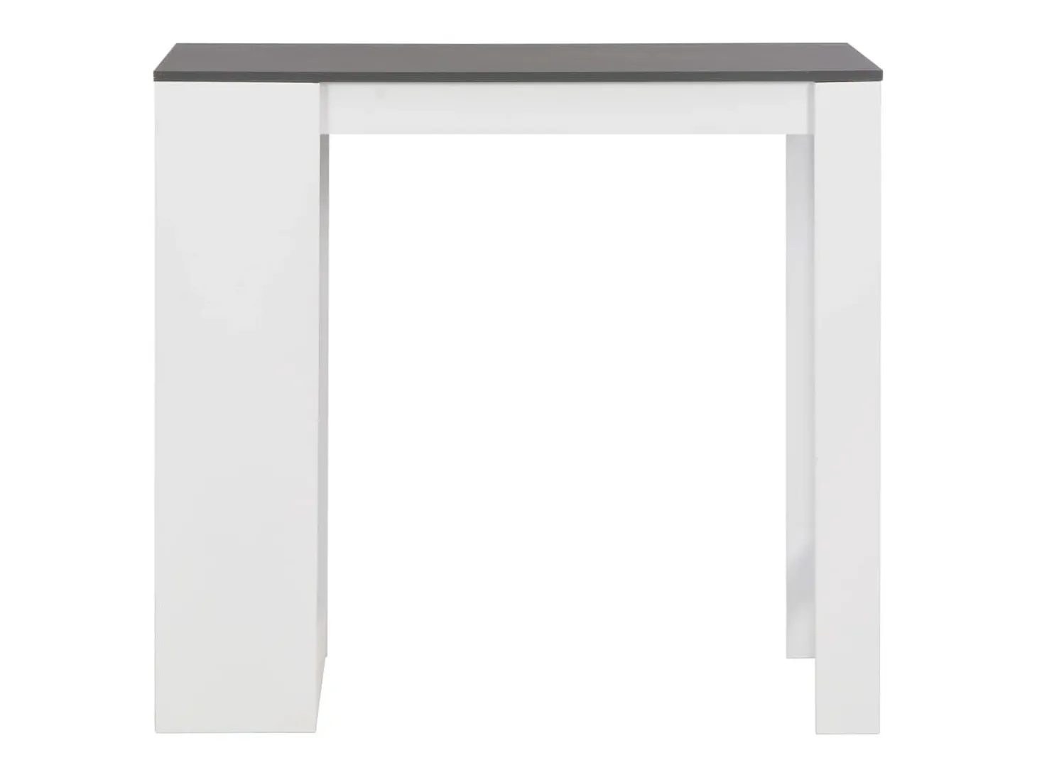 Móvel de bar com prateleira branco 110x50x103 cm PT926003