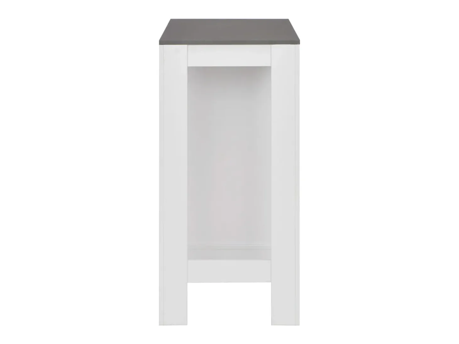 Móvel de bar com prateleira branco 110x50x103 cm PT926003