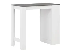 Móvel de bar com prateleira branco 110x50x103 cm PT926003