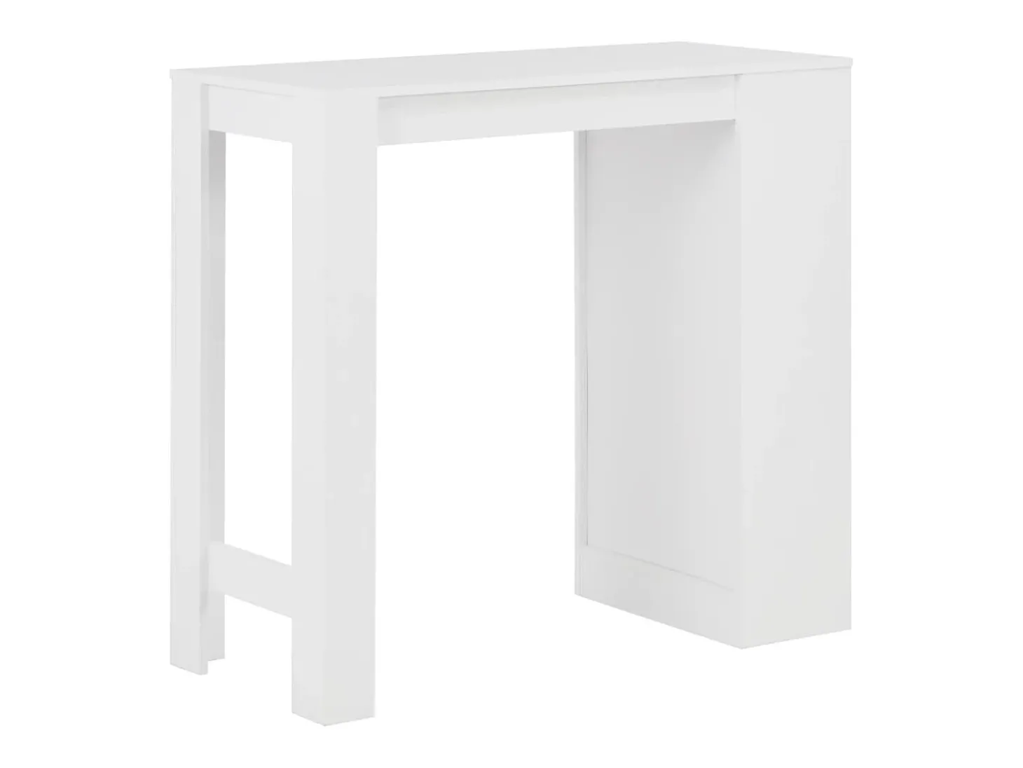 Móvel de bar com prateleira branco 110x50x103 cm PT215827