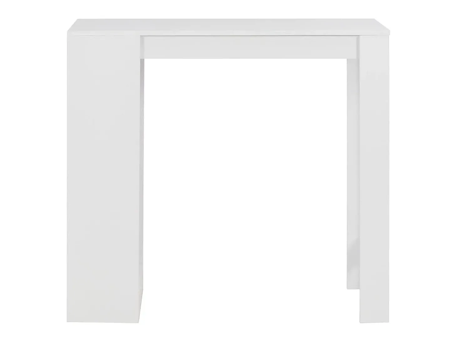 Móvel de bar com prateleira branco 110x50x103 cm PT215827