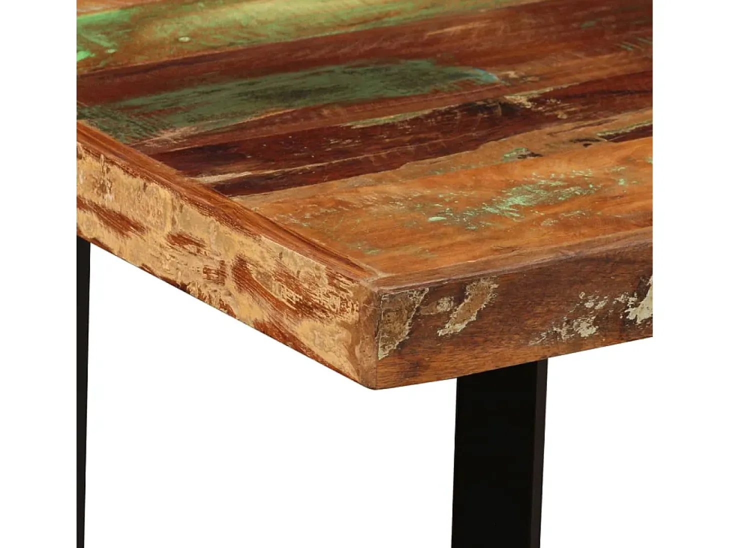 Móvel de bar em madeira reciclada maciça 120x60x107 cm PT738940