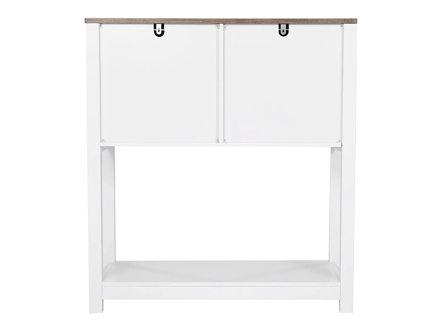 Móvel de Bar para Café SucceBuy, 80 x 35 x 88 cm, 3 Níveis com Portas Magnéticas
