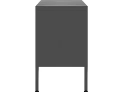 Móvel de TV aço 105x35x50 cm antracite PT233945