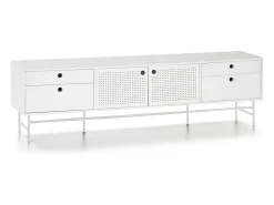 Móvel de TV branco 180x40 cm