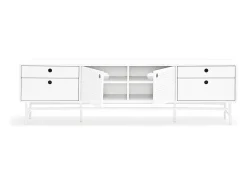 Móvel de TV branco 180x40 cm