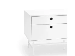 Móvel de TV branco 180x40 cm