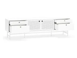 Móvel de TV branco 180x40 cm
