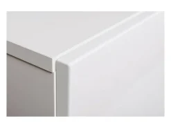 Móvel de TV suspenso 180cm cor branca coleção SWITCH. Acabamentos brilhantes.