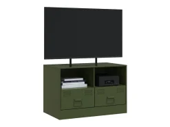 Móvel de TV 67x39x44 aço verde azeitona PT828811