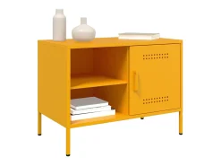 Móvel de TV 68x39x50,5 cm aço amarelo mostarda PT671971