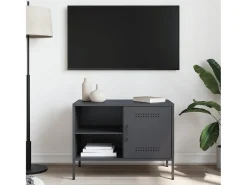 Móvel de TV 68x39x50,5 cm aço antracite PT707316