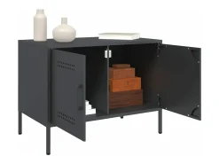 Móvel de TV 68x39x50,5 cm aço antracite PT679453