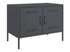 Móvel de TV 68x39x50,5 cm aço antracite PT679453