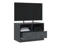 Móvel de TV 67x39x44 cm aço antracite PT425743