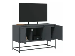 Móvel de TV 100,5x39x60,5 cm aço antracite PT492388