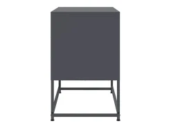 Móvel de TV 68,5x39x60,5 cm aço antracite
