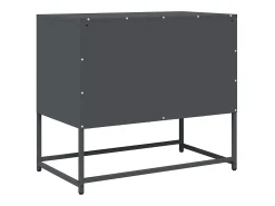 Móvel de TV 68x39x60,5 cm aço laminado a frio antracite