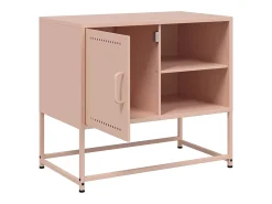 Móvel de TV 68x39x60,5 cm aço rosa