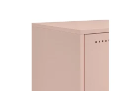 Móvel de TV 100,5x39x60,5 cm aço rosa