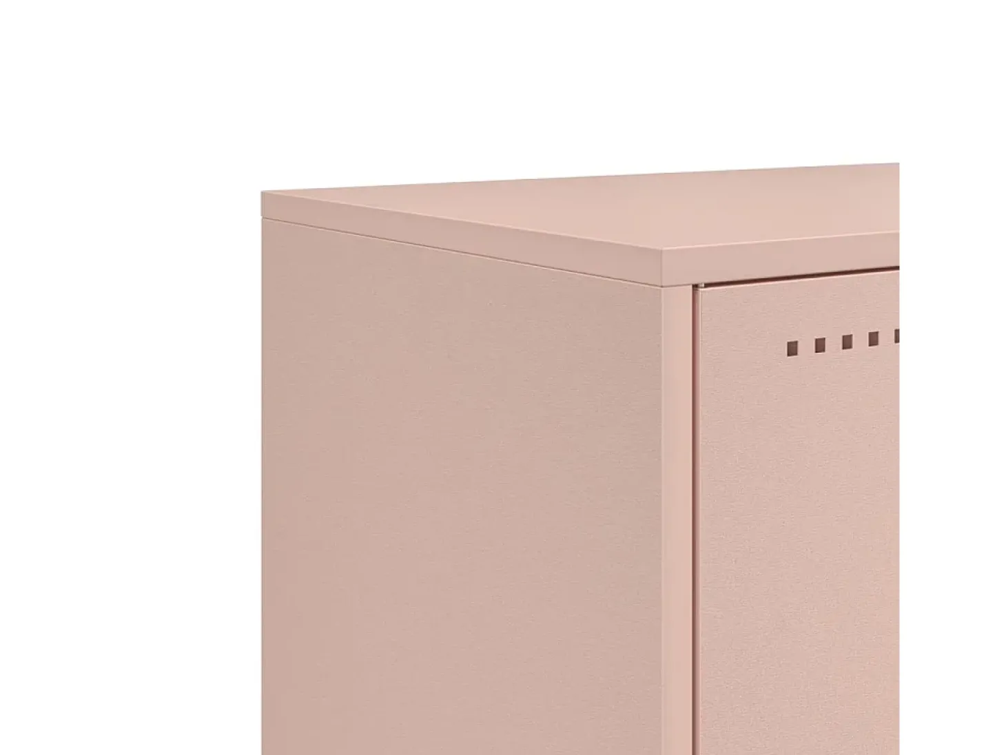 Móvel de TV 100,5x39x60,5 cm aço rosa