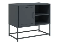 Móvel de TV 100,5x39x60,5 cm aço rosa PT337365