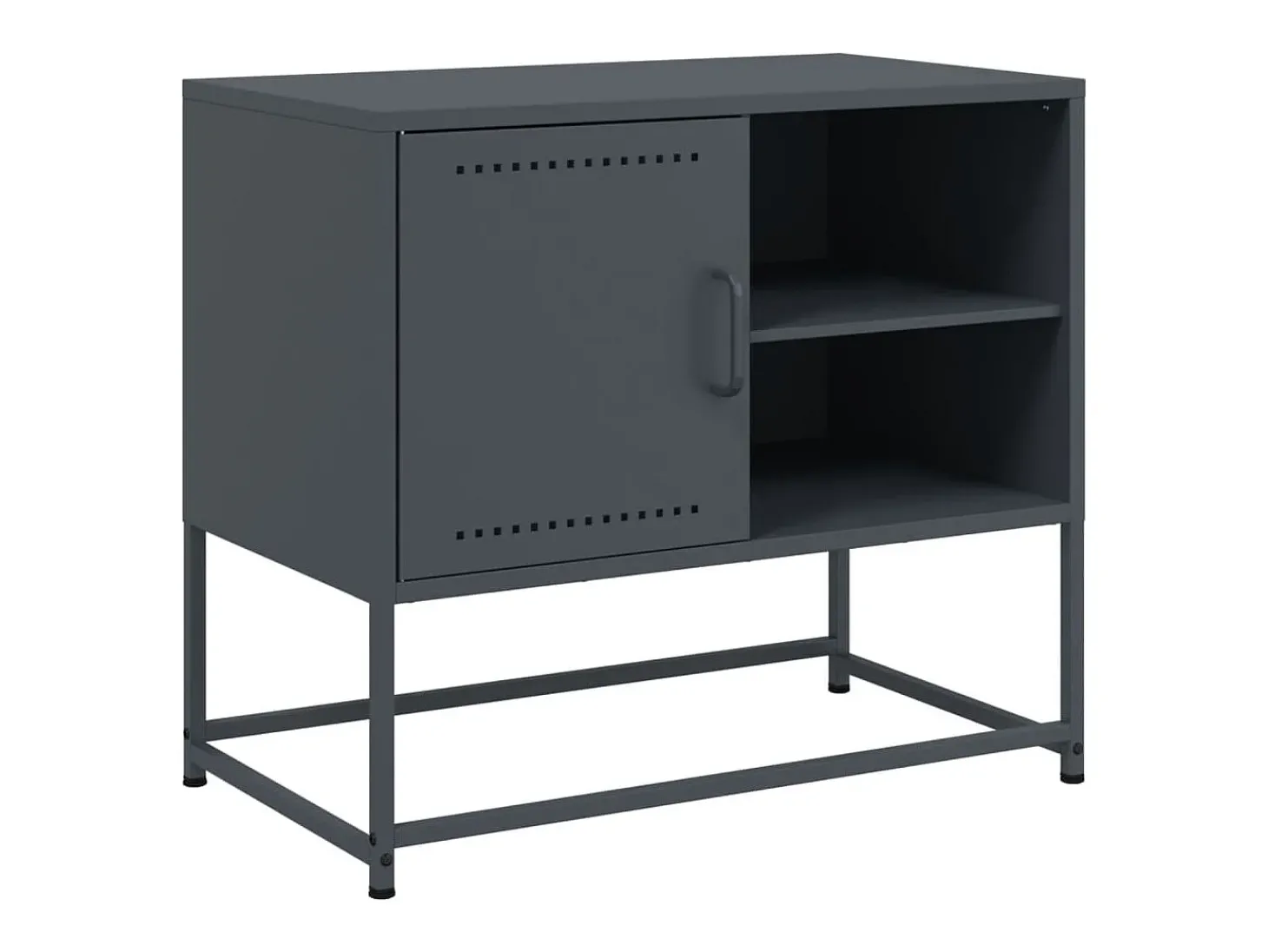 Móvel de TV 100,5x39x60,5 cm aço rosa PT337365