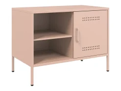 Móvel de TV 68x39x50,5 cm aço rosa PT989364