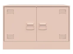 Móvel de TV 67x39x44 cm aço rosa PT122452
