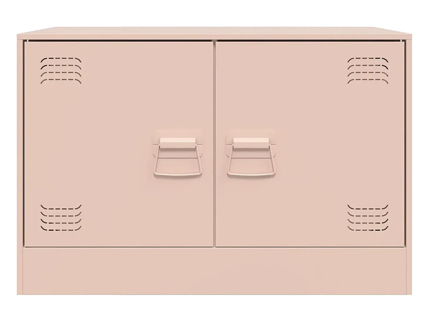 Móvel de TV 67x39x44 cm aço rosa PT122452