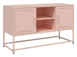 Móvel de TV 100,5x39x60,5 cm aço rosa PT991010