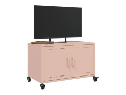 Móvel de TV 68x39x43,5 cm aço rosa PT351830