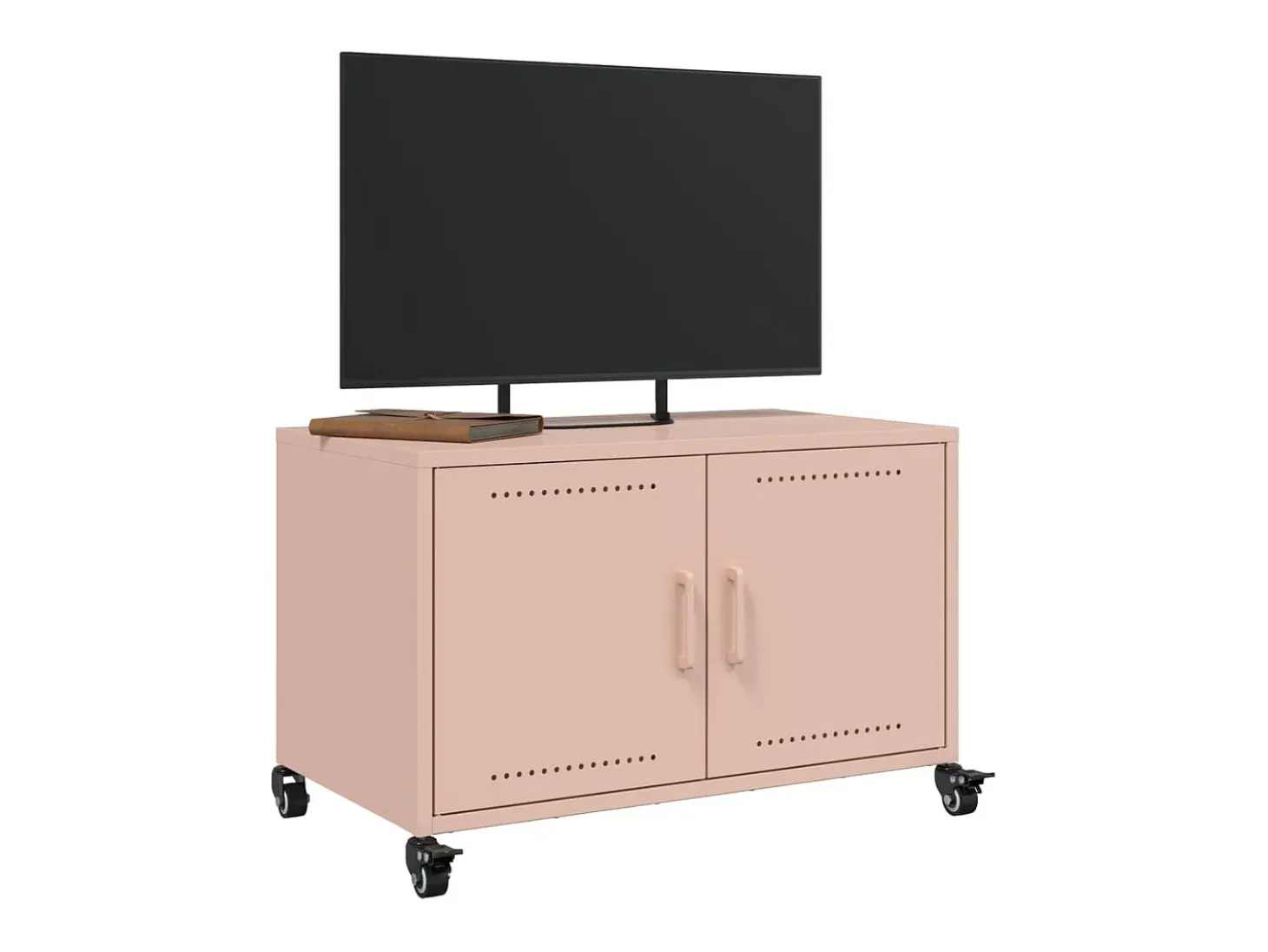 Móvel de TV 68x39x43,5 cm aço rosa PT351830
