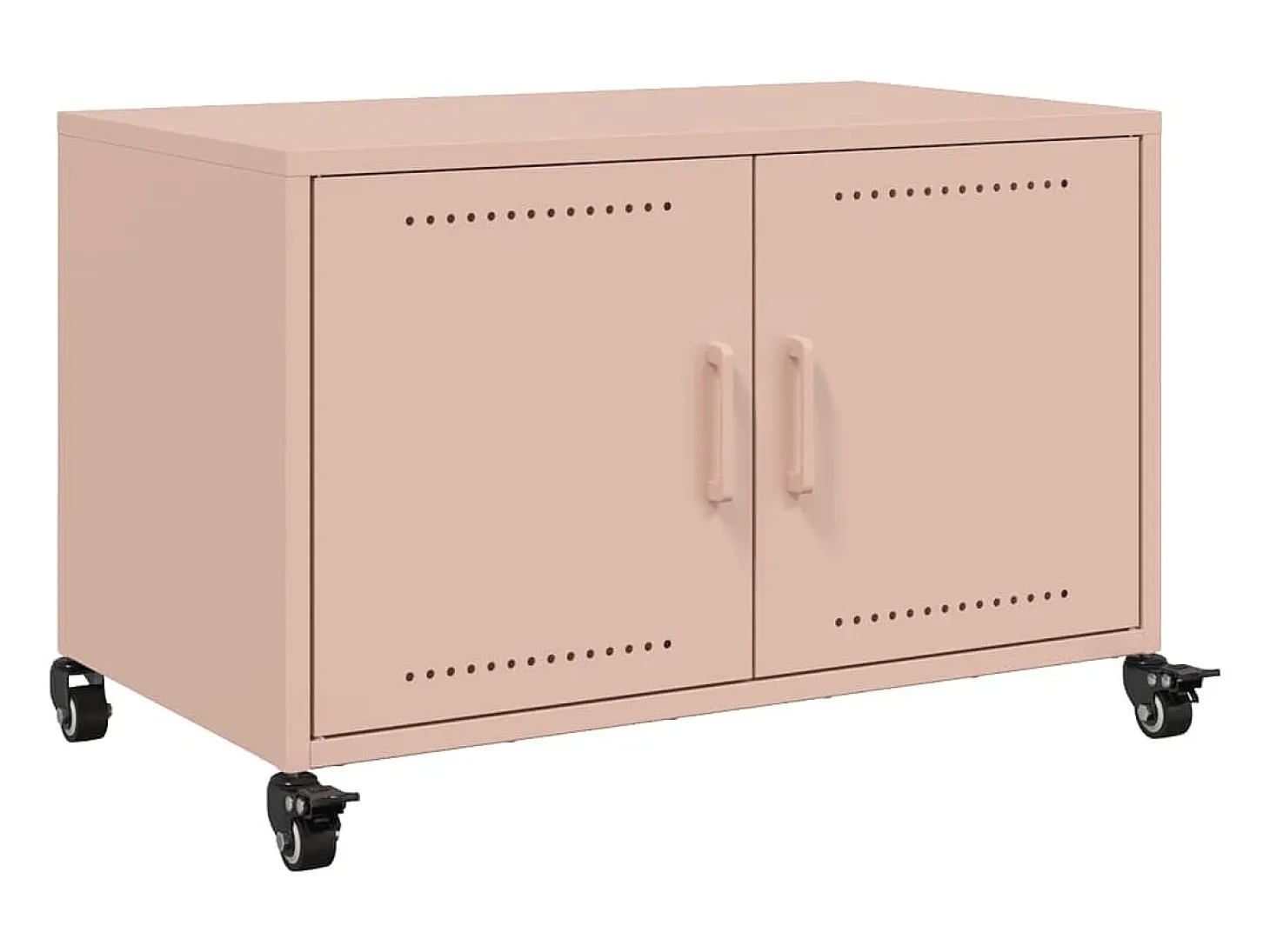 Móvel de TV 68x39x43,5 cm aço rosa PT351830