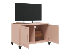 Móvel de TV 68x39x43,5 cm aço rosa PT351830