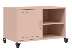 Móvel de TV 68x39x43,5 cm aço rosa PT350263