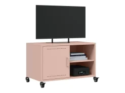 Móvel de TV 68x39x43,5 cm aço rosa PT350263