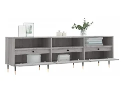 Móvel de TV 150x30x44,5 cm derivados de madeira cinzento sonoma