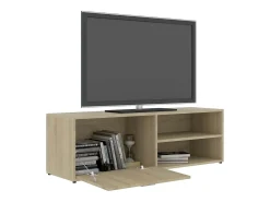 Móvel de TV 120x34x37 cm derivados de madeira carvalho sonoma