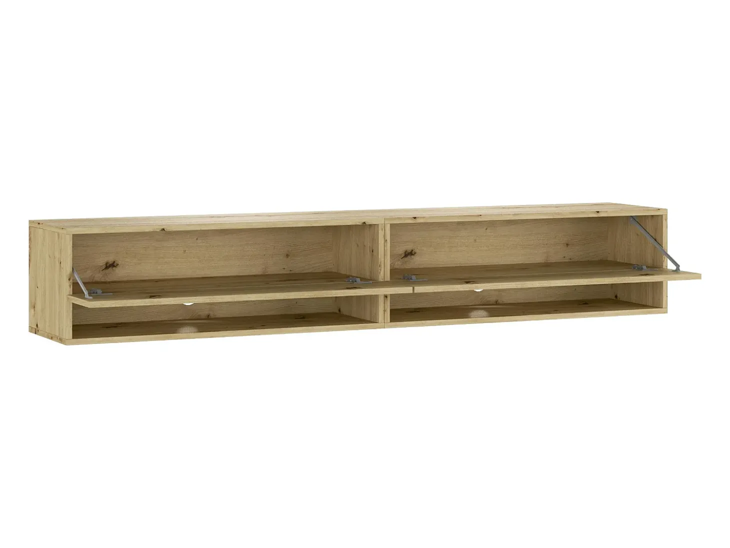 Móvel de TV, 180x34x30cm, LED, Estante para TV, Carvalho