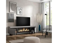 Móvel de TV, 208x35x57cm, Para televisores até 80