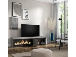 Móvel de TV, 208x35x45cm, Para televisores até 80