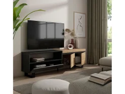 Móvel de TV, 200x35x57cm, Para televisores até 80