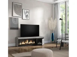 Móvel de TV, 158x35x45cm, Para televisores até 65