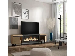 Móvel de TV, 208x35x57cm, Para televisores até 80