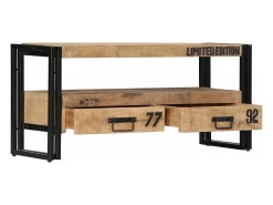 Móvel de TV/aparador de design prático 100 cm madeira maciça de mangueira 2502272