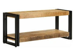 Móvel de TV/aparador de design prático 90 cm madeira maciça de mangueira 2502028