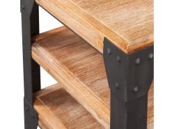 Móvel de TV/aparador de design prático 140 cm madeira maciça de acácia 2502070